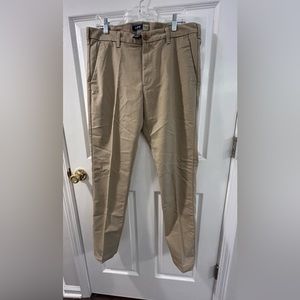Izod Mens Performance Stretch Khaki Pants